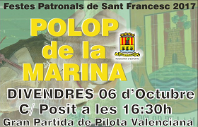 Partida de Pilota Sant Francesc 2017 Partida de Pilota Sant Francesc 2017